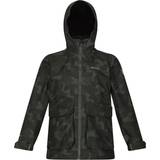 Green - Winter jackets Regatta Kid's Salman Waterproof Insulated Jacket - Dark Khaki Multi Camo (RKP241_E9Q)