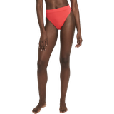 Nike Women's Essentials High Waisted Bikini Bottom - Bright Crimson/White