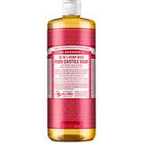 Liquid Body Washes Dr. Bronners Pure-Castile Liquid Soap Rose 946ml