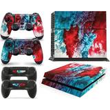 giZmoZ n gadgetZ PS4 Console Skin Decal Sticker + 2 Controller Skins - Color Explosion