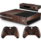 giZmoZ n gadgetZ Kinect /Xbox One Console Skin Decal Sticker + 2 Controller Skins - Wood
