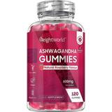 WeightWorld Ashwagandha Gummies Natural Raspberry Flavor 120 pcs