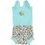 Sleeveless Bathing Suits Children's Clothing Splash About Happy Nappy - Fallen Leaves