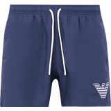 Emporio Armani Swim Shorts with Eagle Embroidery M - Navy Blue