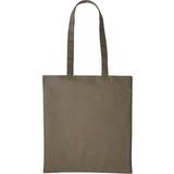 Nutshell Plain Strong Shoulder Shopper Bag - Olive