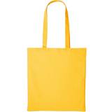 Nutshell Plain Strong Shoulder Shopper Bag - Gold