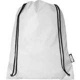 Bullet Oriole Drawstring Backpack - White