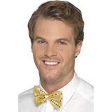 Carnival Accessories Fancy Dress Smiffys Sequin Bow Tie Gold