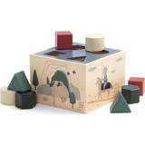 Knights Baby Toys Sebra Wooden Nesting Box Dragon Tales