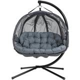 Outdoor Furniture OutSunny Double Hanging Egg Chair