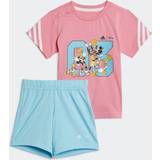adidas X Disney Infant's Mickey Mouse Summer Set - Bliss Pink/White (HK6656)