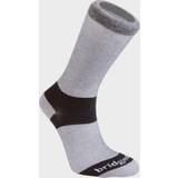 Bridgedale Men Clothing Bridgedale Men's Base Layer Coolmax Liner Socks 2-pack - Grey