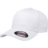Girls Caps Flexfit Kid's Wooly Combed Cap - White