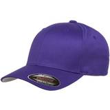 Cotton Caps Flexfit Kid's Wooly Combed Cap - Purple
