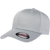 Girls Caps Flexfit Kid's Wooly Combed Cap - Silver
