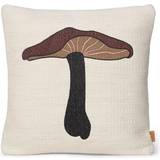 Ferm Living Forest Embroidered Cushion Lactarius