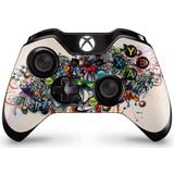 giZmoZ n gadgetZ Xbox One 2 X Controller Skins Full Wrap Vinyl Sticker - Graffiti
