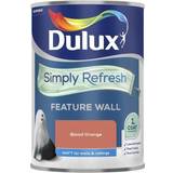 Dulux Red Paint Dulux Simply Refresh Feature Wall Paint, Ceiling Paint Blood Orange 1.25L