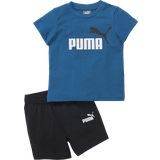 Puma Baby's Minicats Tee and Shorts Set - Lake Blue/Puma Black (845839_17)