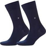 Burlington Everyday Cotton Sock 2-pack - Navy Blue