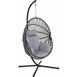 Synthetic Rattan Outdoor Hanging Chairs Garden & Outdoor Furniture Charles Bentley GLWFSW09GY