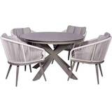 Rattan Patio Dining Sets Garden & Outdoor Furniture Royalcraft Aspen Patio Dining Set, 1 Table incl. 4 Chairs