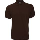 B&C Collection Safran Short-Sleeved Polo Shirt M - Brown
