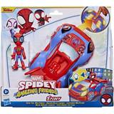 Super Heroes Toy Cars Hasbro Marvel Spidey & His Amazing Friends Glow Tech Web Crawler