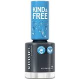 Rimmel Kind & Free Clean Plant Based Nail Polish #158 All Greyed Out 8ml