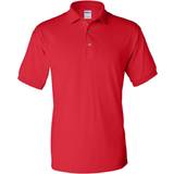 Gildan Dryblend Jersey Short Sleeve Polo Shirt - Red