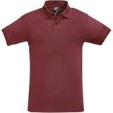 Sols Men's Polo Shirt - Burgundy