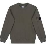C.P. Company Kid's U16 Basic Fleece Lens Sweatshirt - IVY Green