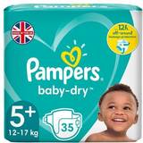 Pampers Diapers Pampers Baby Dry Size 5+ 12-17kg 35pcs