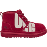 Polyester Boots UGG Kid's Neumel Chopd Suede Classic - Rich Red