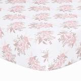 The Peanutshell Fitted Crib Sheet Grace 28x52