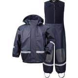 Velcro Rain Sets Children's Clothing Didriksons Boardman Kid's Rain Set - Navy (503968-039)