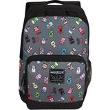 Minecraft School Bags Minecraft Girls Characters Backpack (One Size) (Grey/Multicoloured)
