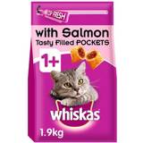 Whiskas Cats - Dry Food Pets Whiskas 1+ Complete Dry with Salmon