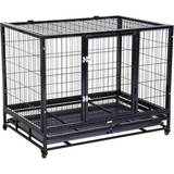 Pawhut Dog Cage 760x1090x870mm 76x87cm