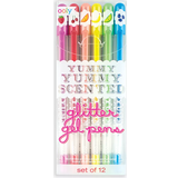 OOLY Yummy Glitter Gel Pens, Pack of 12