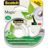 Scotch Magic Tape 19nmx20m Single Roll w/Recycled Dispenser 7100082821
