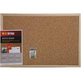 Bulletin Boards Bi-Office Cork Notice Board 585x385mm Pine, Pine