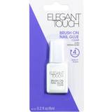 Oval False Nails & Nail Decorations Elegant Touch Brush On Nail Glue-Clear 6ml