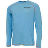 Floatation Suits Savage Gear Aqua Uv Long Sleeve T-shirt Blue
