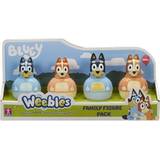 Character Figurines Character Bluey Weebles Family 4 Pack