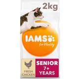 IAMS Cats - Dry Food Pets IAMS Cat Food Senior 7+ With Fresh Chicken 2kg