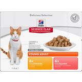 Hills Cats - Wet Food Pets Hills Science Plan Sterilised Cat Young Adult Saver Pack: Chicken, Salmon