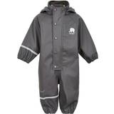 Hidden Zip Rain Overalls Children's Clothing CeLaVi Rain Suit - Grey (4697-174)