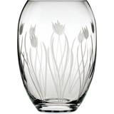 Royal Scot Crystal Wild Tulip 18cm Barrel Vase
