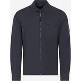 Men Shirts C.P. Company Gab Zip Overshirt - Blue